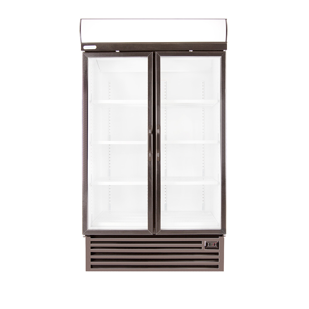 HD1140F Double Glass Hinge Door Freezer