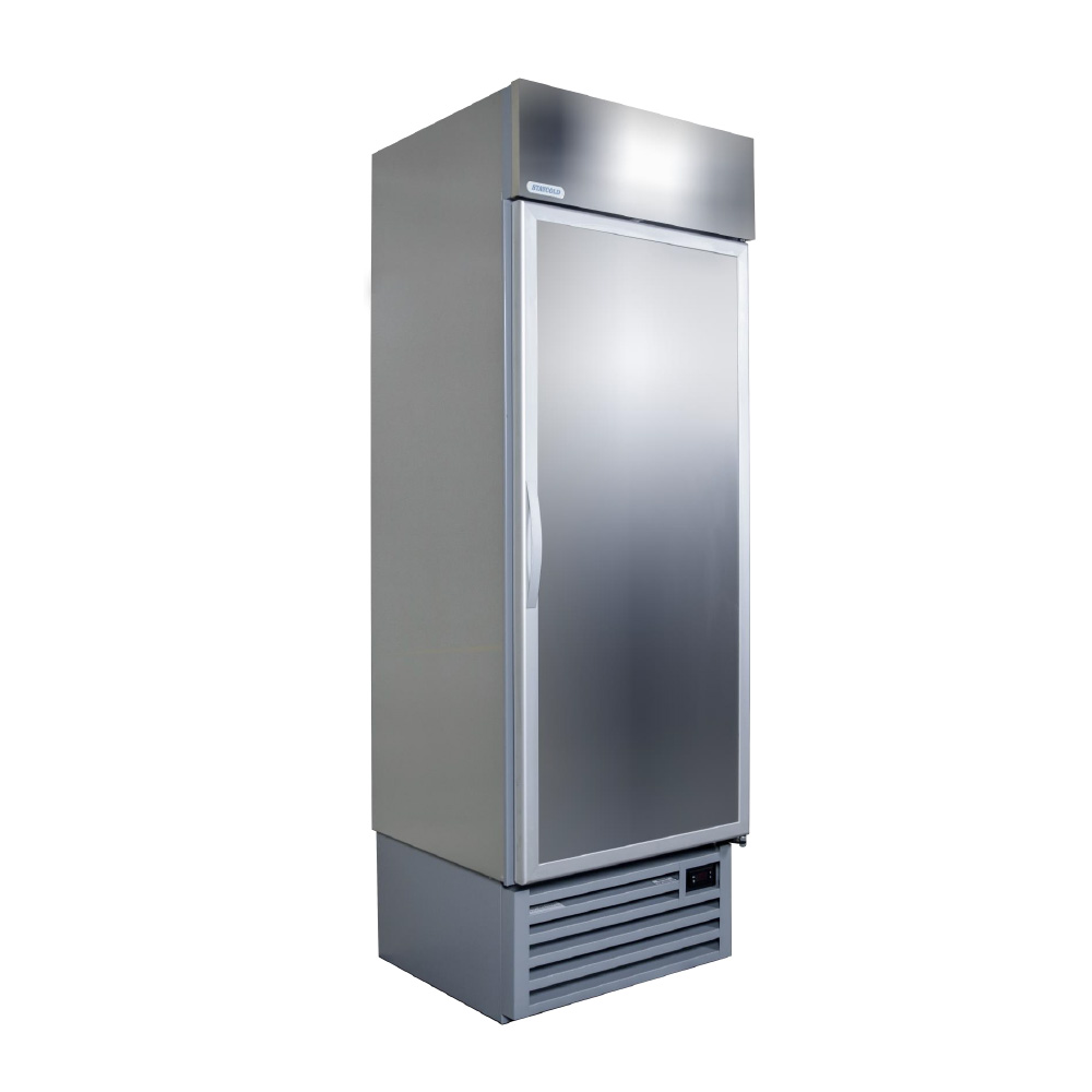 SHD690 Stainless Steel Beverage Cooler Single Hinge Stainless Steel Door