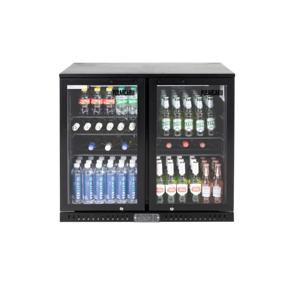 Polarcab Black - Back Bar Cooler Fridge 2H/D - Image 4