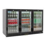 PolarCab Back Bar Bottle Cooler 3 Door, Hinged (Standard)